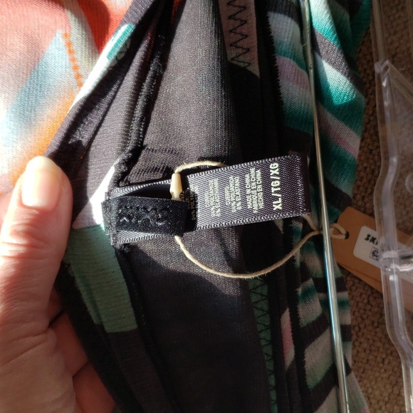 SKIMS Art Deco Train Summer Mesh leggings pants XL NWT - Picture 6 of 8